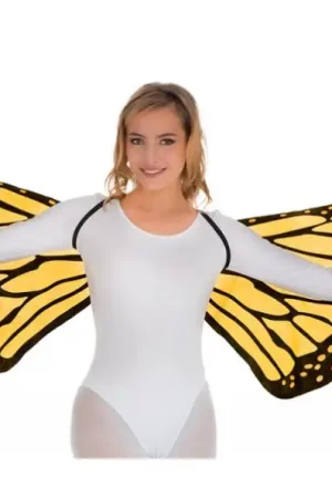 Produit De Marque Ailes Papillon Orange Adulte