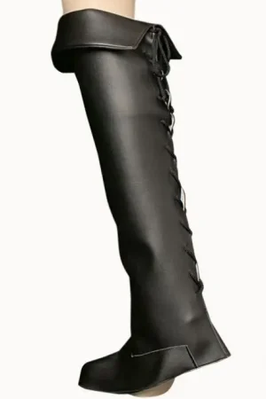 Nouvelle Collection Surbottes à lacet Noir