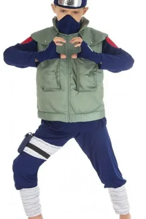 Déguisement Enfant Kakashi Hatake Naruto Shippuden © - Taille 11/13 Ans Solde