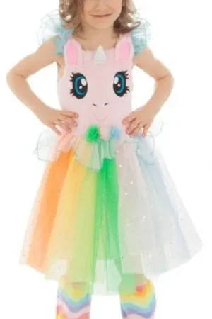 Déguisement Robe Licorne 7/9 Ans Prix Bas