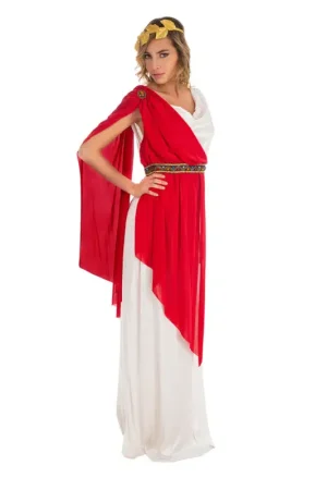 Soldes Déguisement Femme Toge Aurélia Romaine Taille XL