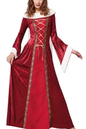 Super Prix Déguisement Femme Reine Moyen Age Taille S