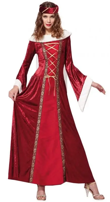 Super Prix Déguisement Femme Reine Moyen Age Taille S
