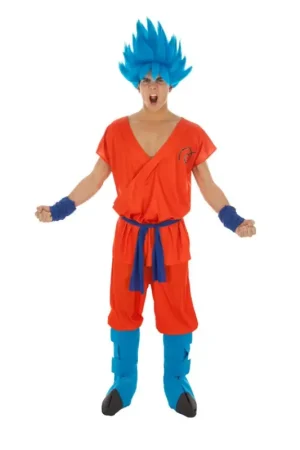 Usine Directe Déguisement Goku Saiyan Dragon Ball Super © XL