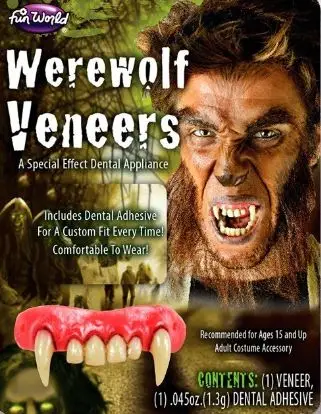 Dentier Loup-Garou Populaire