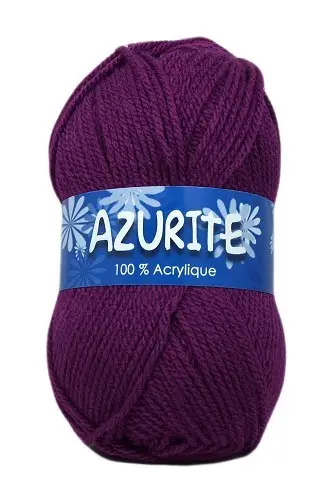 Pelote pas cher Azurite Acrylique Mauve Bon Marché