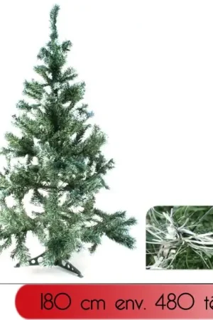 Sapin Artificiel pas cher Vert Neige 180 cm Produit De Marque