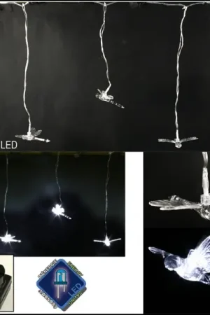 Marque Guirlande Lumineuse Forme Libellules avec 10 Led