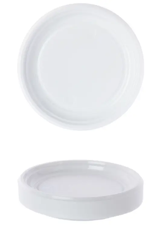 Assiettes plastique Blanche 17 cm x 50 Pas Cher