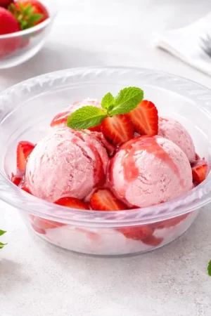 Coupe à dessert en plastique Transparent réutilisables x 25 pièces Authentique