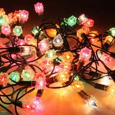 Prix Cassé Guirlande lumineuse 100 lampes Diamant