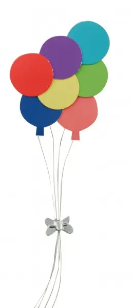 Petit Prix 3 Grappes de Ballons multicolores