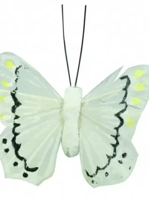6 Mini papillons plume Offre Limitée