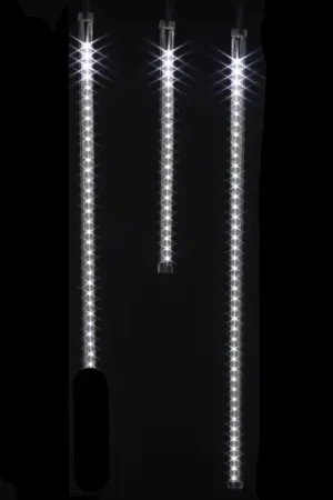 Prix Promo Lot de 3 glaçons lumineux de noel 196 LED