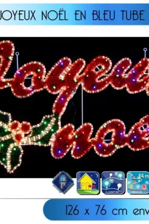 Réduction Joyeux Noel lumineux avec 90 LEDS