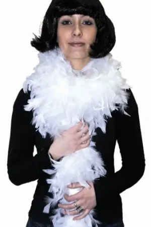 Commande En Gros Boa plume Blanc