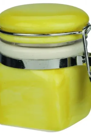 Meilleur Prix Mini pot à confiture Jaune