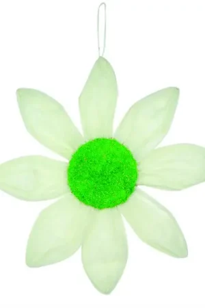 Fleur à suspendre 40cm blanche Meilleure Vente