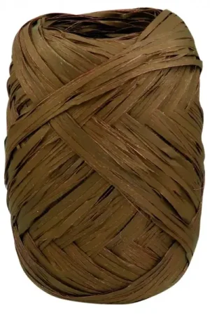 Vente Flash Poly raphia Chocolat 20 mètres