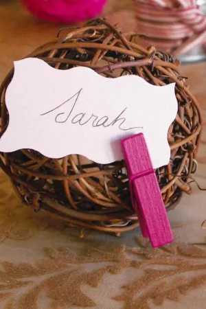 1 boule déco osier chocolat 20cm Offre Limitée