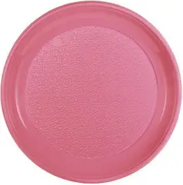 Acheter En Ligne 12 Assiettes plastique fraise rondes 25cm