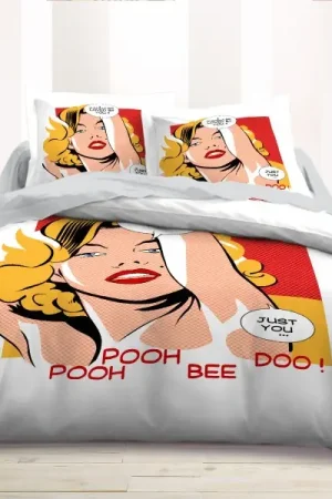 Housse de Couette Polycoton 220x240cm Pooh pooh bee doo Offre Limitée