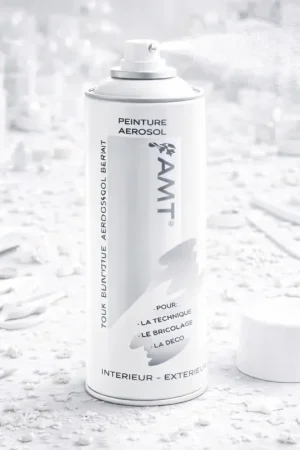 Peinture Aérosol Blanc mat 330ml Promotion