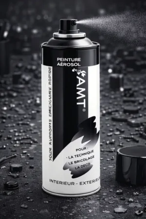 Peinture Aérosol Noir brillant 330ml Acheter En Ligne