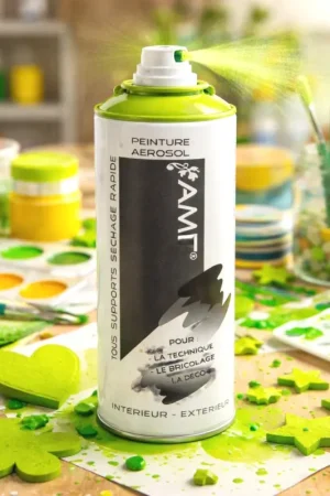 Peinture Aérosol Vert anis 330 ml Commande En Gros