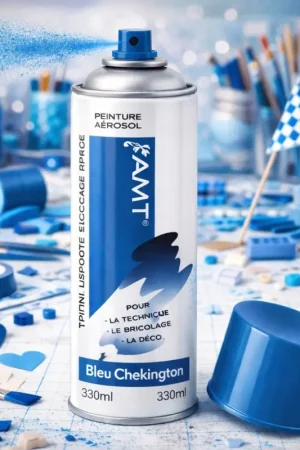 Peinture Aérosol Bleu chekington 330ml Must-Have