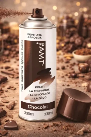 Populaire Peinture Aérosol Chocolat 330ml