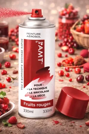 Peinture Aérosol Fruits rouges 330ml Promotion