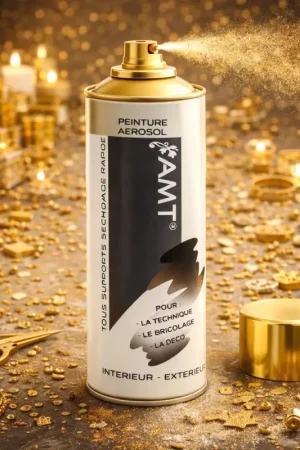 Meilleur Choix Peinture Aérosol Or CHROME 330ml
