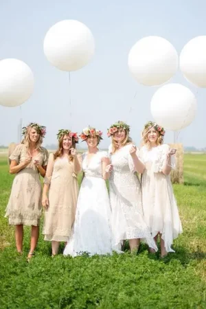 Jusqu'à Épuisement Des Stocks Ballon Géant 1m uni Blanc