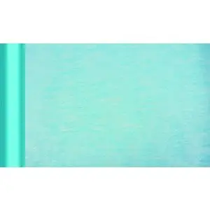 Chemin de table non tissé Turquoise 4.80x0.40m Meilleur Choix