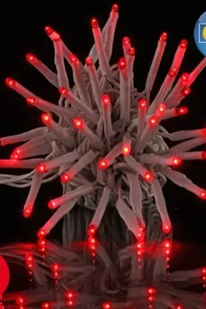Guirlande lumineuse de noel 120 LED Rouge Super Prix