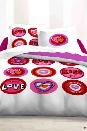 Parure de couette Love Prix Bas