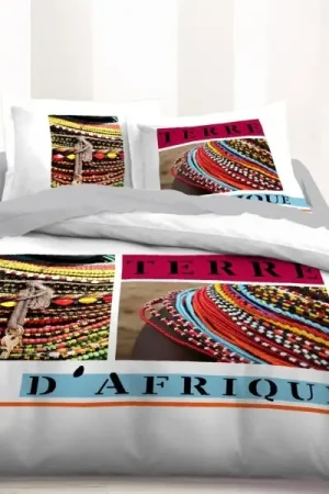 Satisfait Ou Remboursé Parure de couette Terre d'Afrique