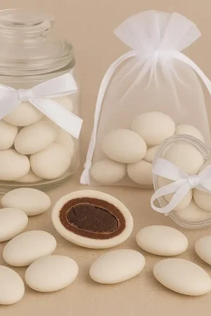 Prix Promo Dragées Blanc Reynaud au Chocolat 500 gr