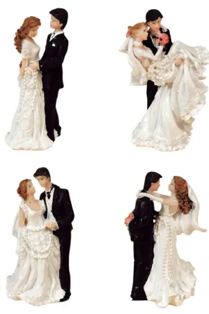 Figurine mariage pas cher du couple de mariés vogue Meilleur Prix