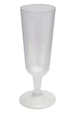 6 flutes à champagne Blanc Offre Spéciale