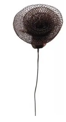 Populaire 6 roses torsadées Chocolat