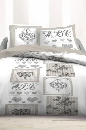 Prix Promo Parure de couette Campagne 220x240cm