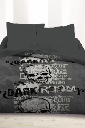 Authentique Couette imprimée Skull 220x240cm