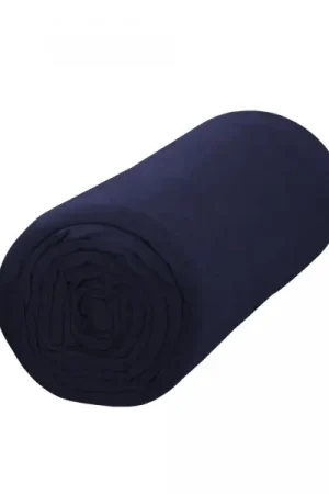 Vente Flash Drap housse bébé jersey Bleu marine