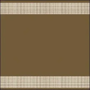 Usine Directe Nappe papier damassé vichy chocolat 6mx1.18m