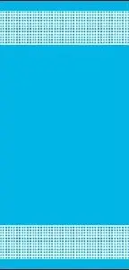 Jusqu'à Épuisement Des Stocks Nappe papier damassé vichy turquoise 6mx1.18m