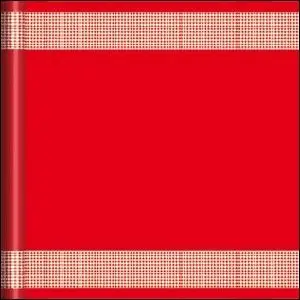 Acheter Direct Nappe papier damassé vichy rouge 6mx1.18m