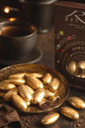 Satisfait Ou Remboursé Dragées Or au Chocolat 500 gr