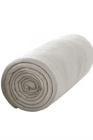 Drap housse 90x190 cm Beige 100% coton Must-Have
